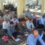 گزارش تصویری از برگزاری زیارت عاشورا بمناسبت هفته جهاد کشاورزی
