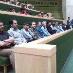 جمعی از خبرنگاران شهرستانهای فومن و شفت مهمانان امروز مجلس شورای اسلامی