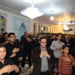 مراسم عزاداری شب تاسوعای حسینی در بقعه آقاپیرسرای فومن به روایت تصویر
