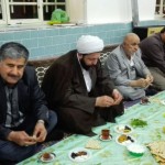 حضور حجت الاسلام افتخاری در مراسم معنوی شب لیله الرغائب در آستان امامزاده میرزای فومن+عکس