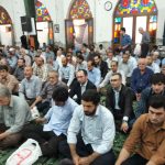 گزارش تصویری از حضور مردم در آیین عبادی سیاسی نماز جمعه فومن