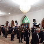 مراسم یادبود شهدای ادبی در مسجد بالامحله فومن برگزار شد/تصاویر